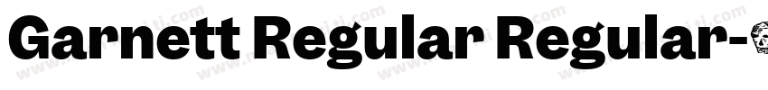 Garnett Regular Regular字体转换